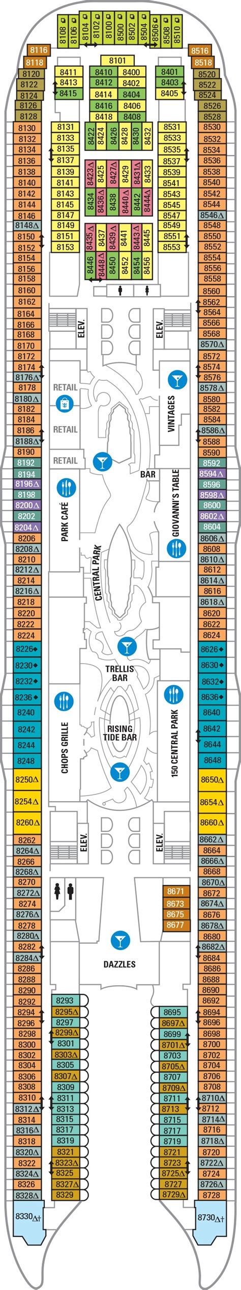 harmony of the seas deck plans|Harmony Of The Seas deck plan .